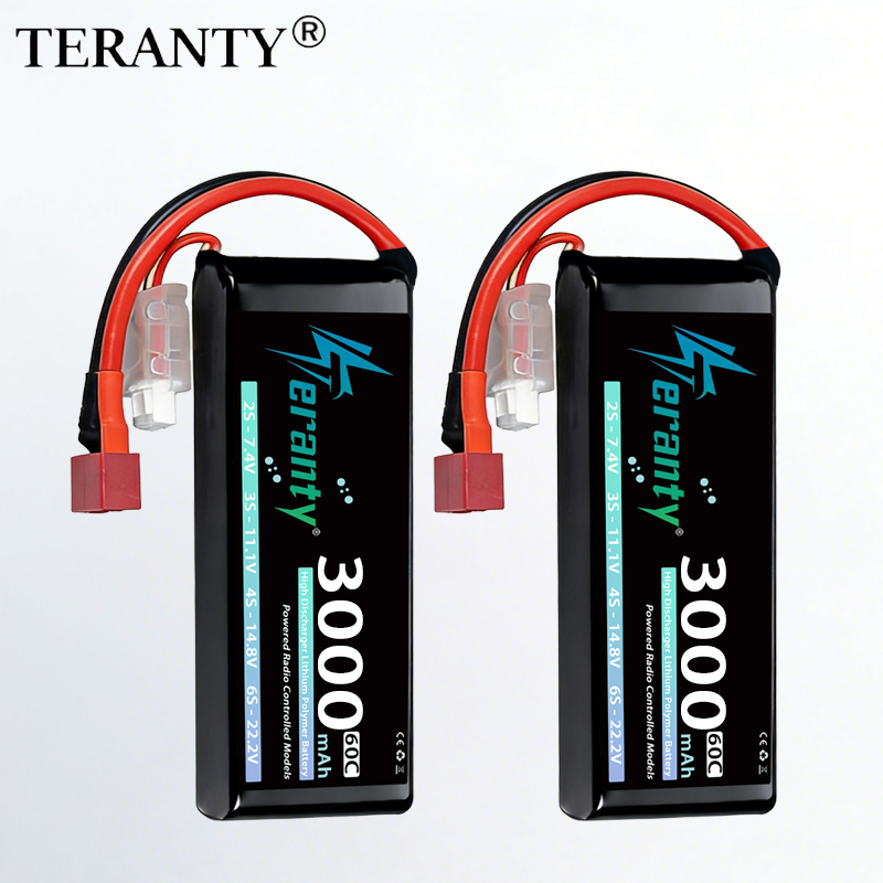 Drone Gimbal Controller - TERANTY 2S 3000mAh Lipo Battery 7.4V