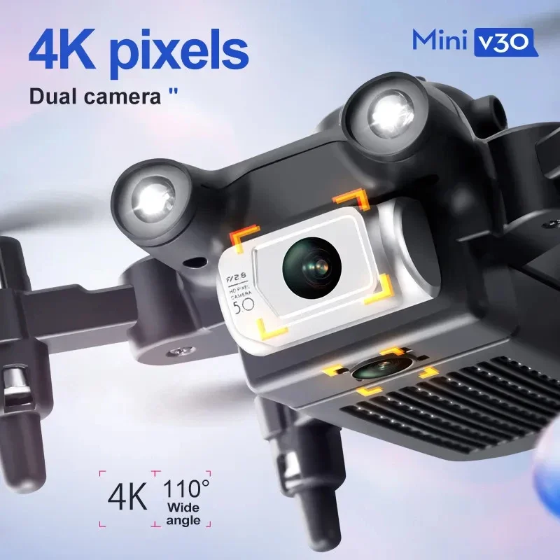 V30 Mini Drone 4DRC with Camer - Drone Gimbal 3 Axis ulasan dan harga