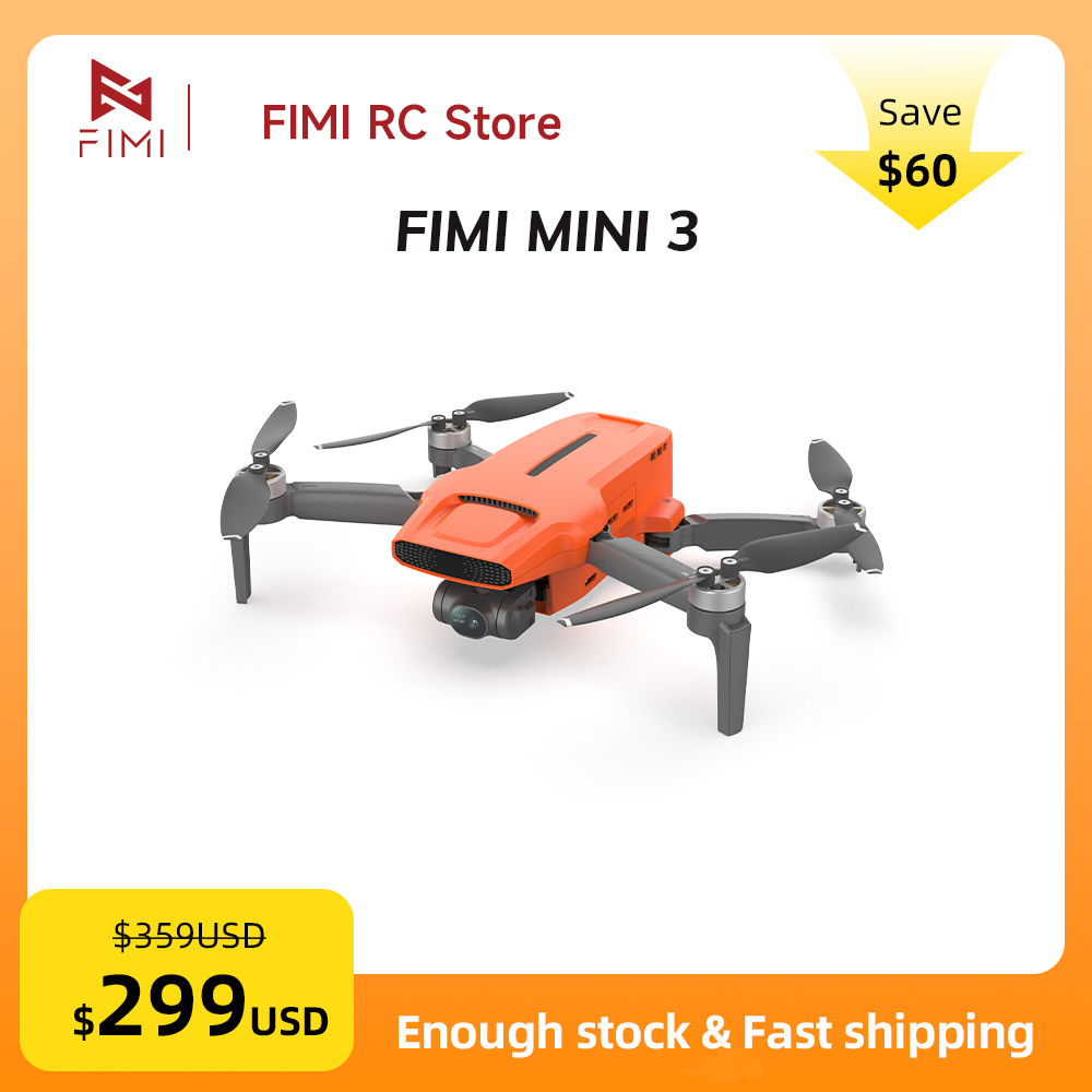 FIMI MINI 3 Camere Drone 4K 60 - Drone Gimbal 3 Axis ulasan dan harga